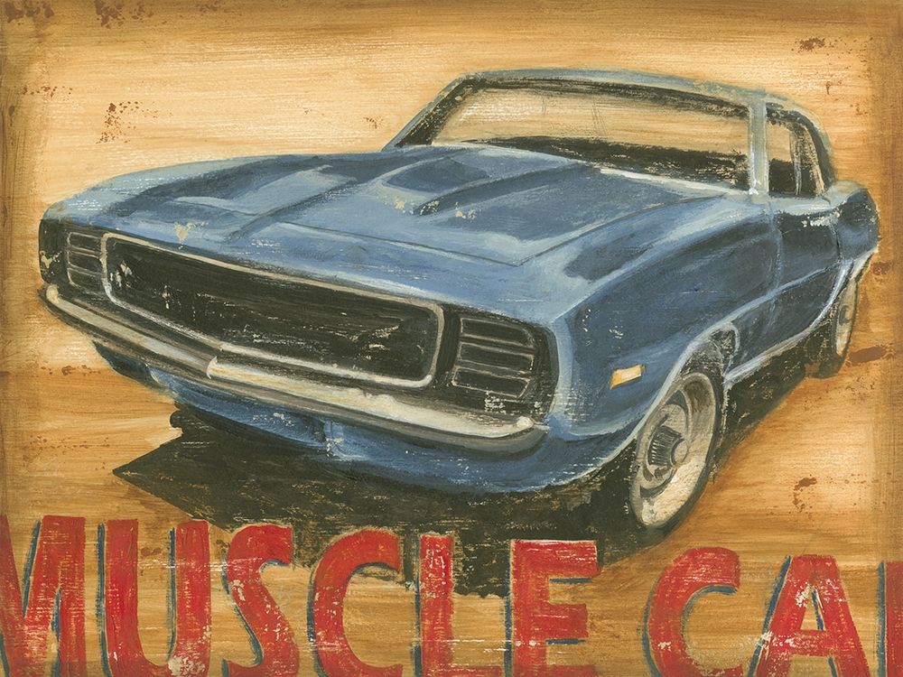 Art Print: Vintage Muscle II