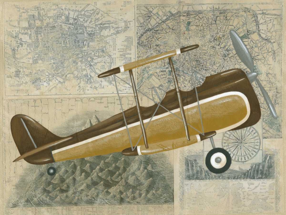 Art Print: Tour by Plane II