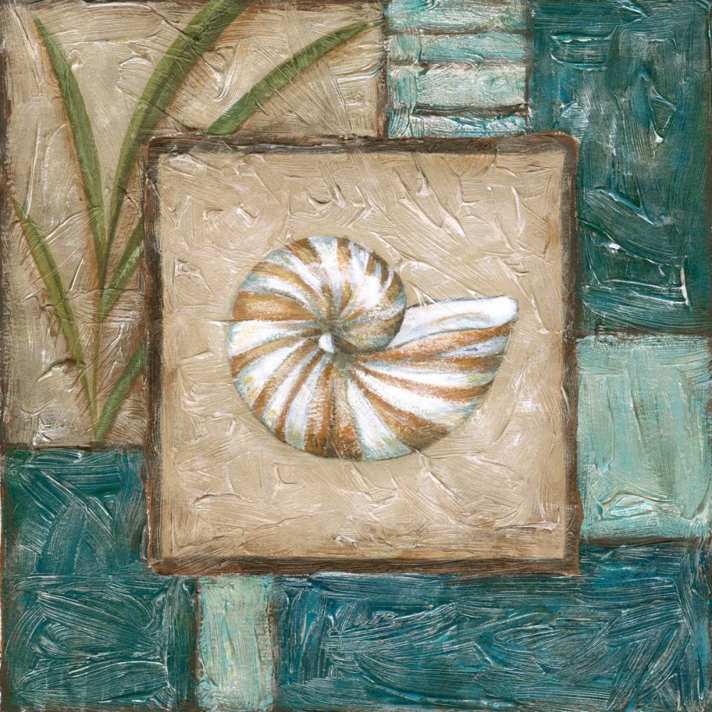 Wall Art Painting id:42410, Name: Large Shell Montage I, Artist: Zarris, Chariklia