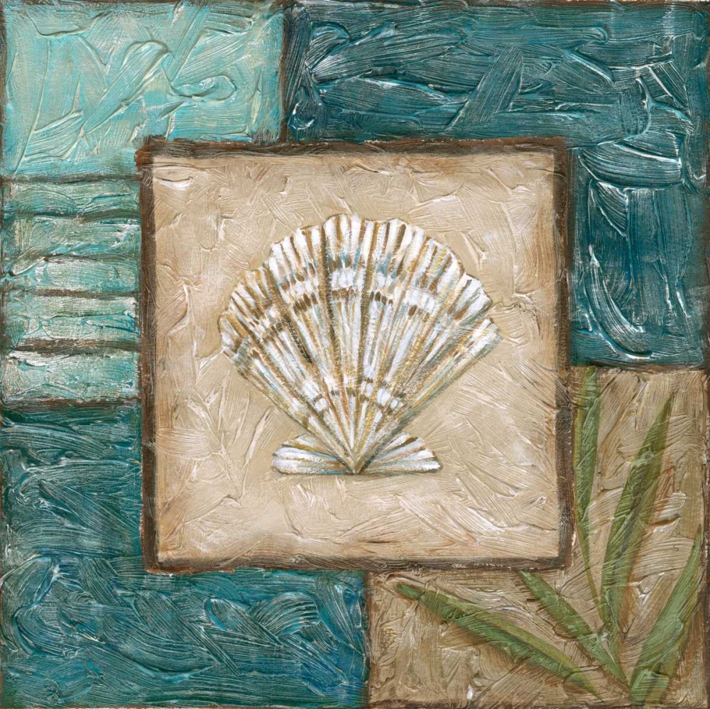 Wall Art Painting id:42411, Name: Large Shell Montage II, Artist: Zarris, Chariklia