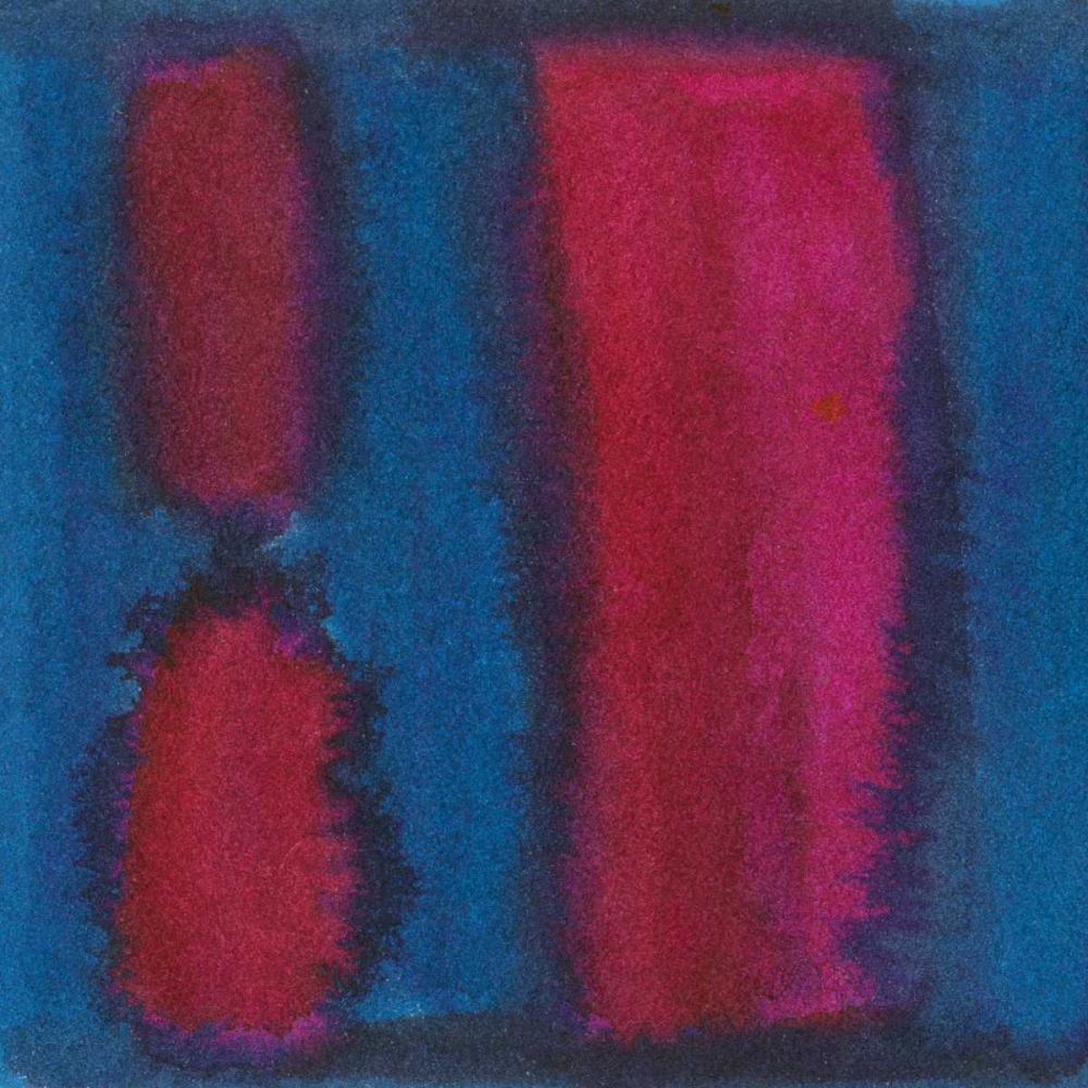 Wall Art Painting id:34623, Name: Indigo Meditation II, Artist: Stramel, Renee W.