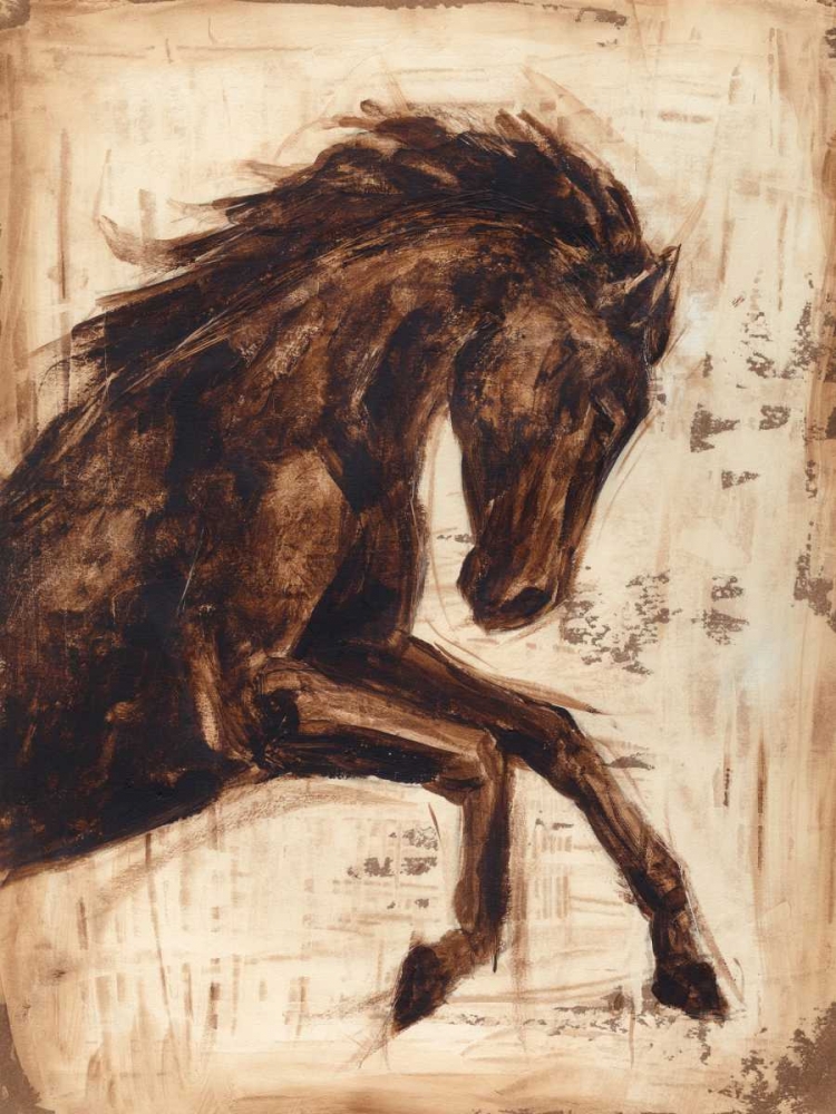 Wall Art Painting id:34631, Name: Weathered Equestrian II, Artist: Harper, Ethan