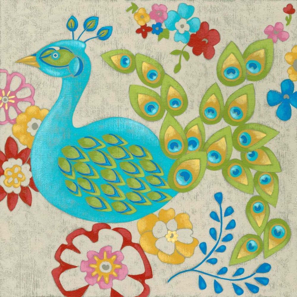 Wall Art Painting id:34635, Name: Flores II, Artist: Zarris, Chariklia