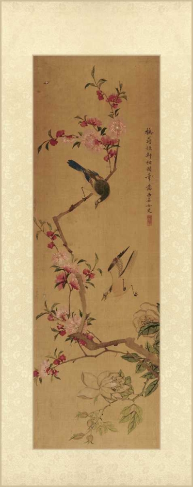 Wall Art Painting id:42351, Name: Oriental Silk I, Artist: Unknown