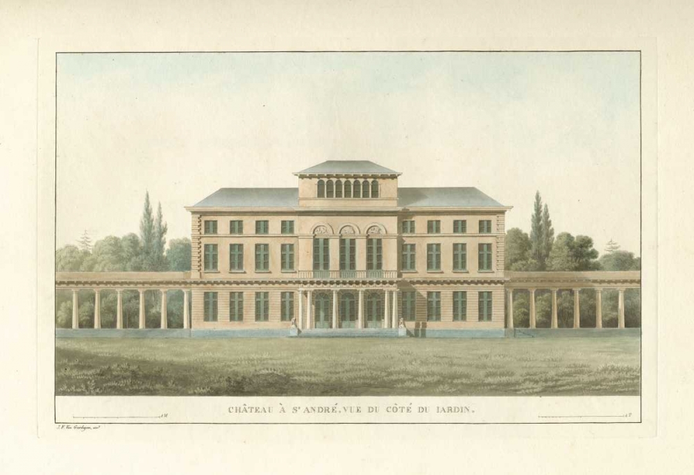 Wall Art Painting id:78401, Name: Architectural Rendering I, Artist: Vision Studio