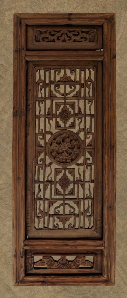 Wall art: Antique Shoji Screen I, by Vision Studio