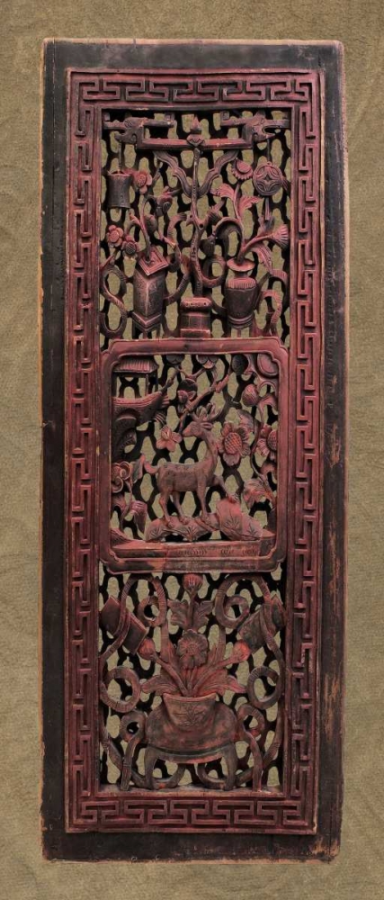 Wall art: Antique Shoji Screen II, by Vision Studio