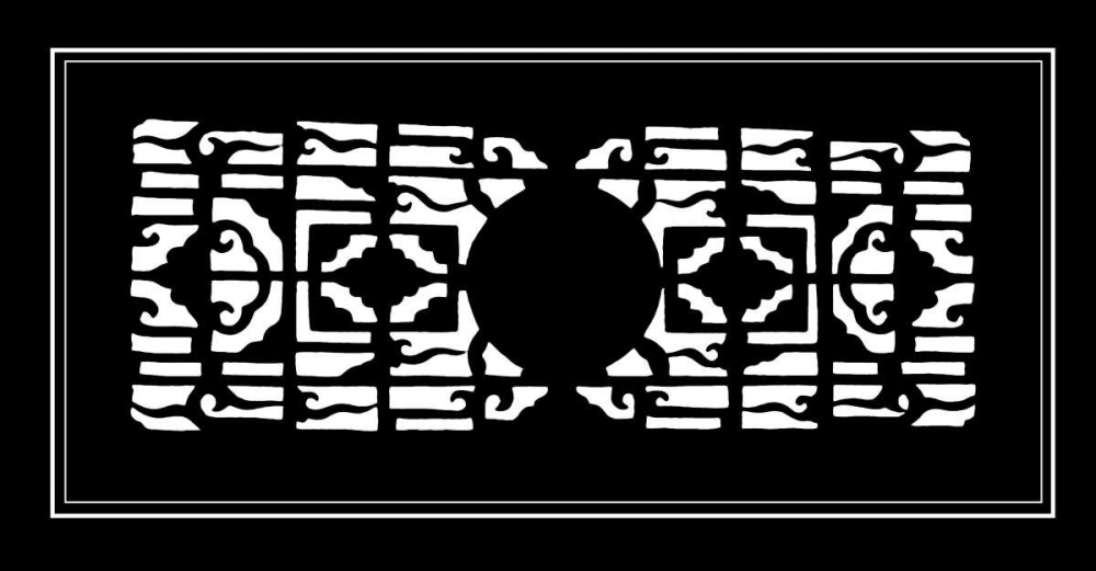 Wall art: Shoji Screen in Ebony I, by Vision Studio