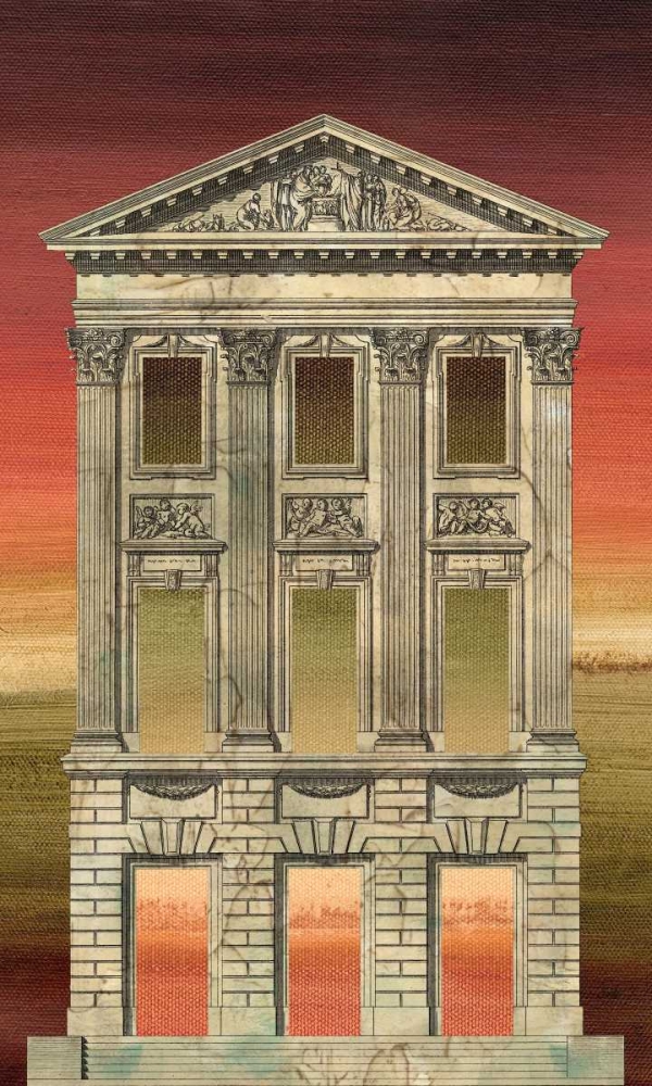 Wall Art Painting id:34702, Name: Architectural Illusion III, Artist: Vision Studio