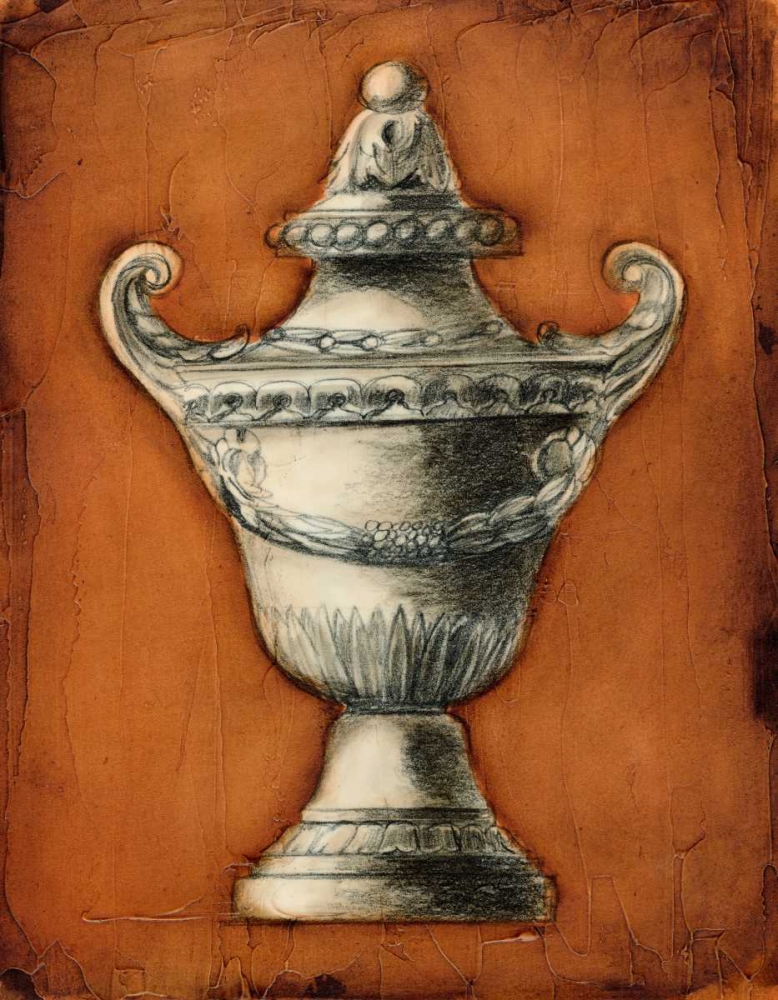 Wall Art Painting id:34718, Name: Stone Vessel I, Artist: Harper, Ethan