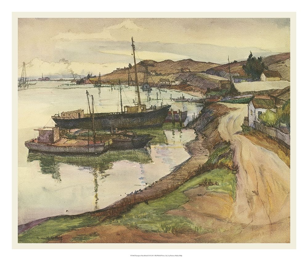 Art Print: European Sketchbook II