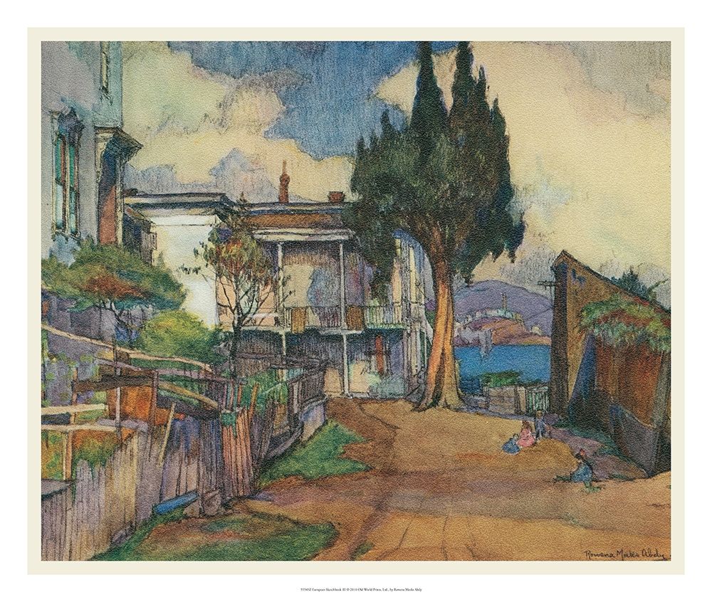 Art Print: European Sketchbook III