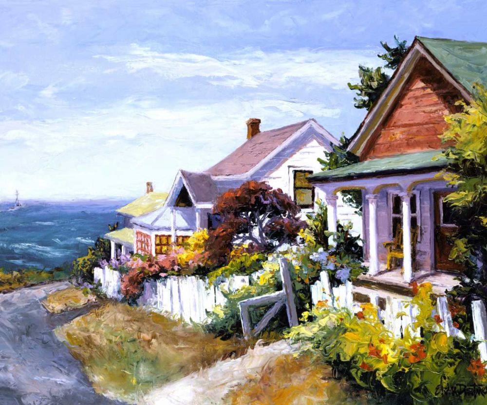 Wall art: Village Gem, by Dertner, Erin