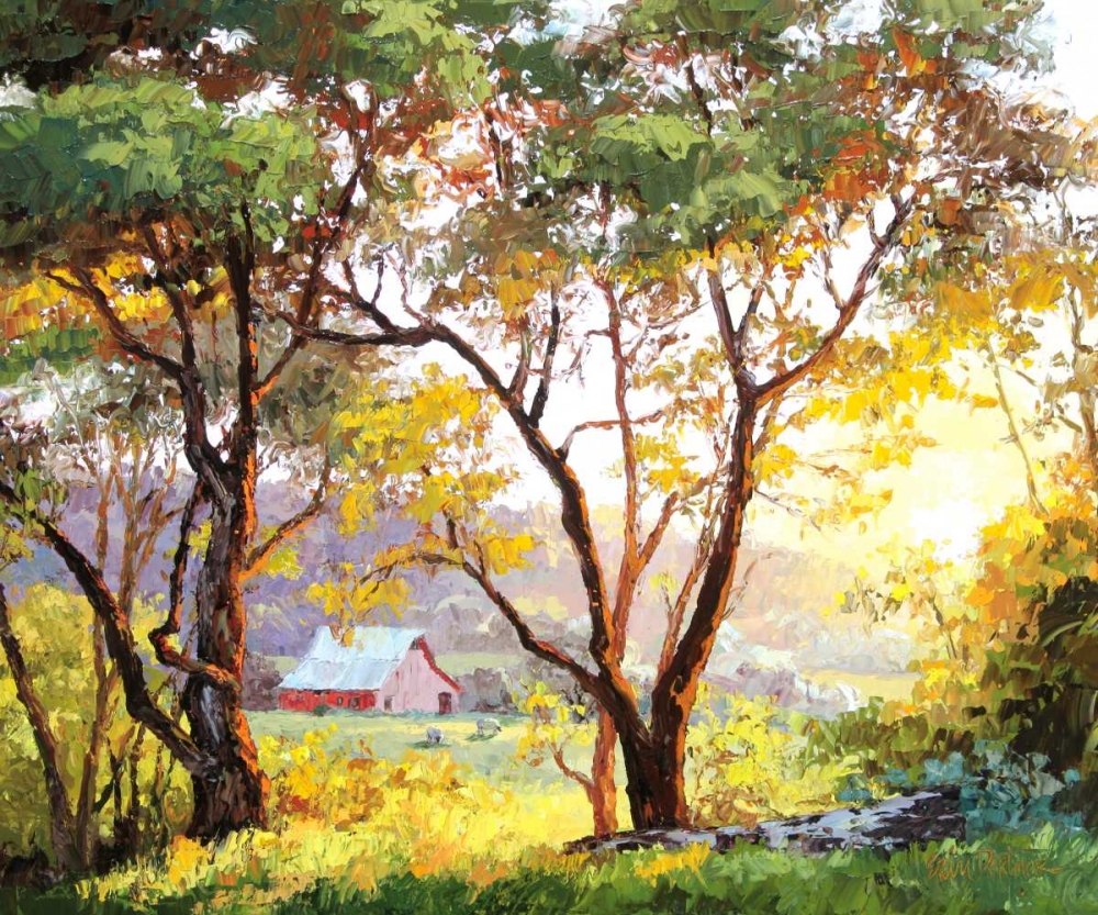 Art Print: Burnished Landscape