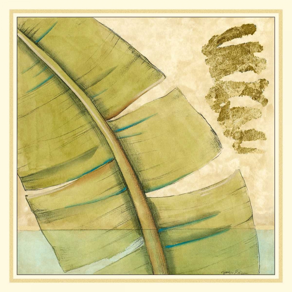 Wall Art Painting id:38368, Name: Peacock Palm III, Artist: Goldberger, Jennifer