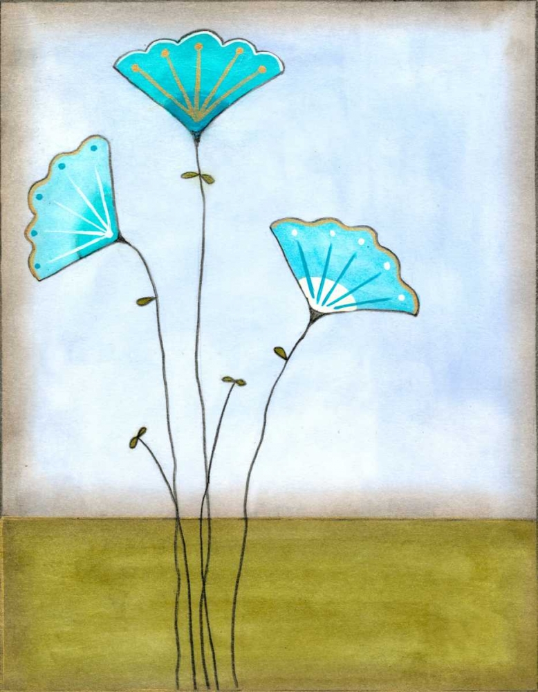 Wall Art Painting id:34758, Name: Minnas Garden I, Artist: Vess, June Erica