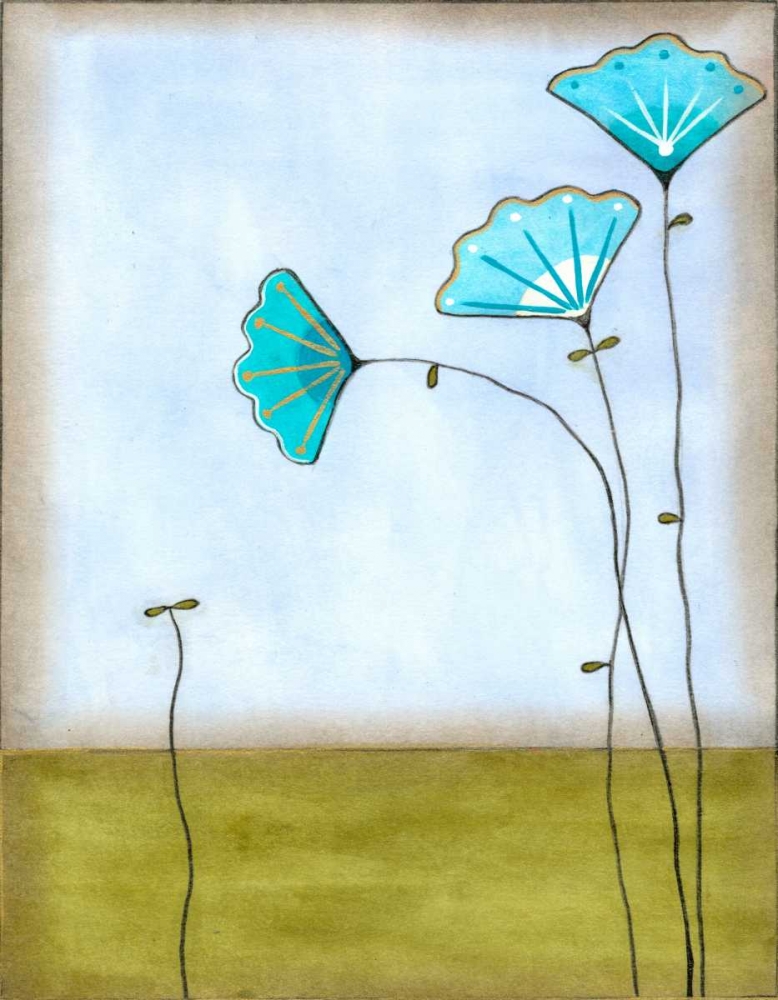 Wall Art Painting id:34759, Name: Minnas Garden II, Artist: Vess, June Erica