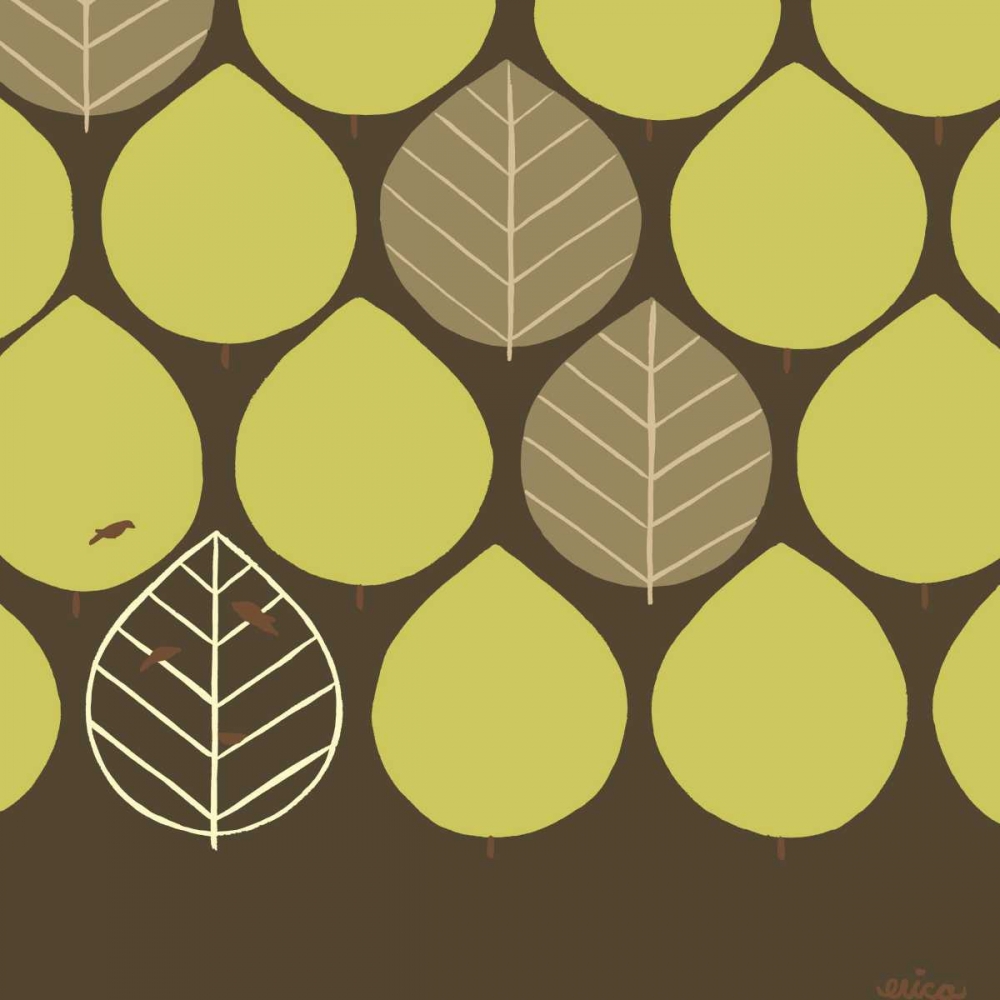 Art Print: Forest Motif IV