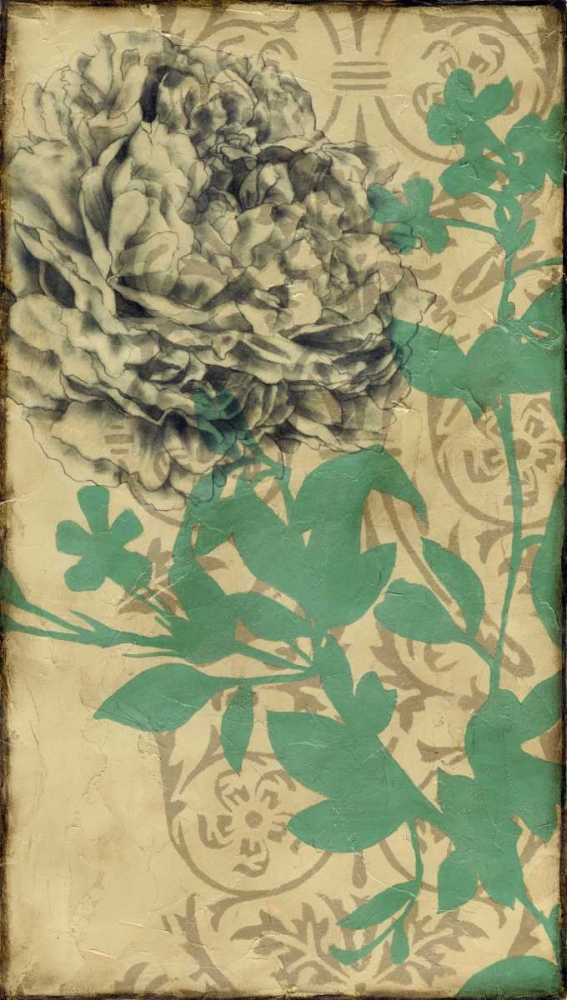 Wall Art Painting id:34794, Name: Tandem Blooms II, Artist: Goldberger, Jennifer