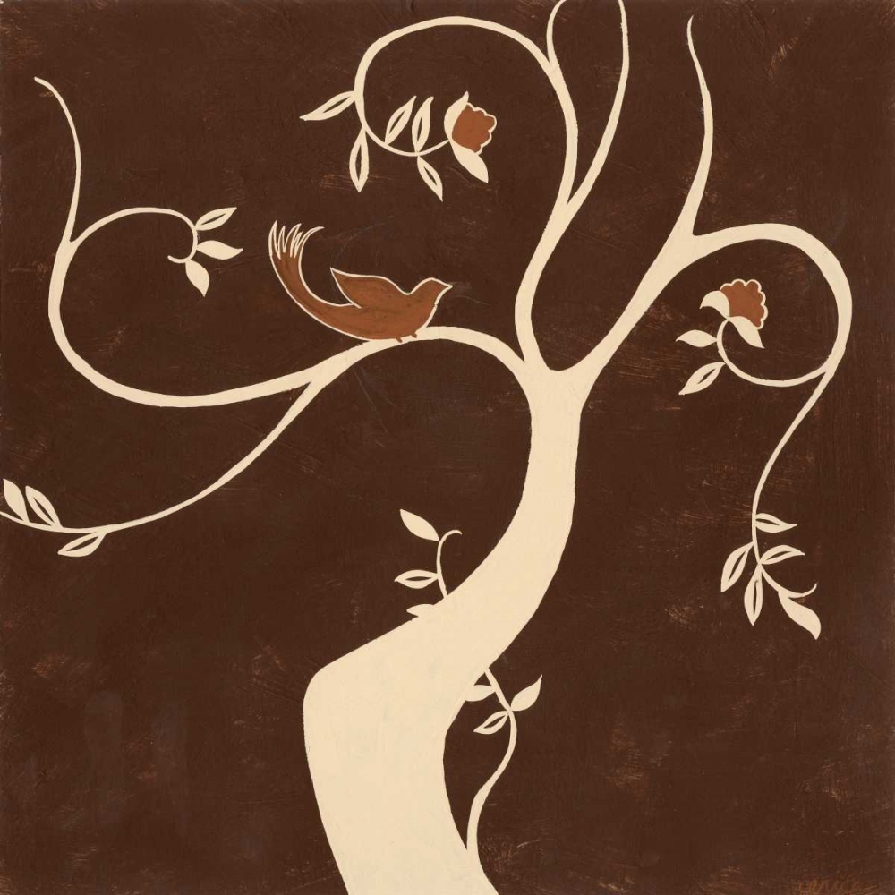 Art Print: Willow Fresco I