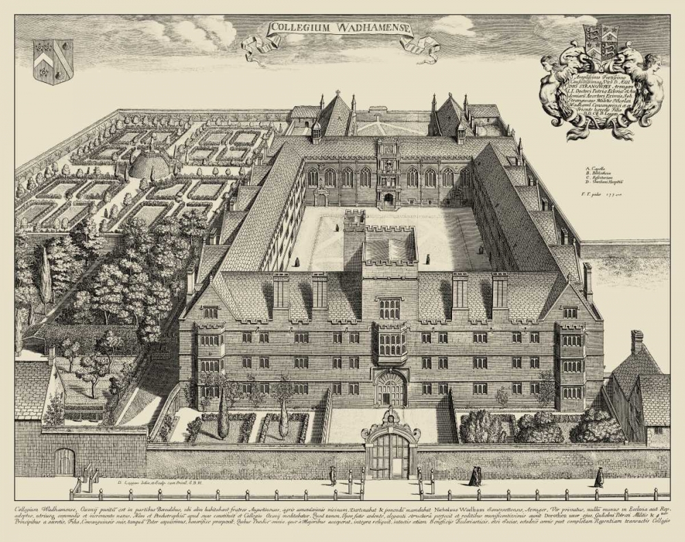 Wall Art Painting id:108022, Name: Cambridge View, Artist: unknown