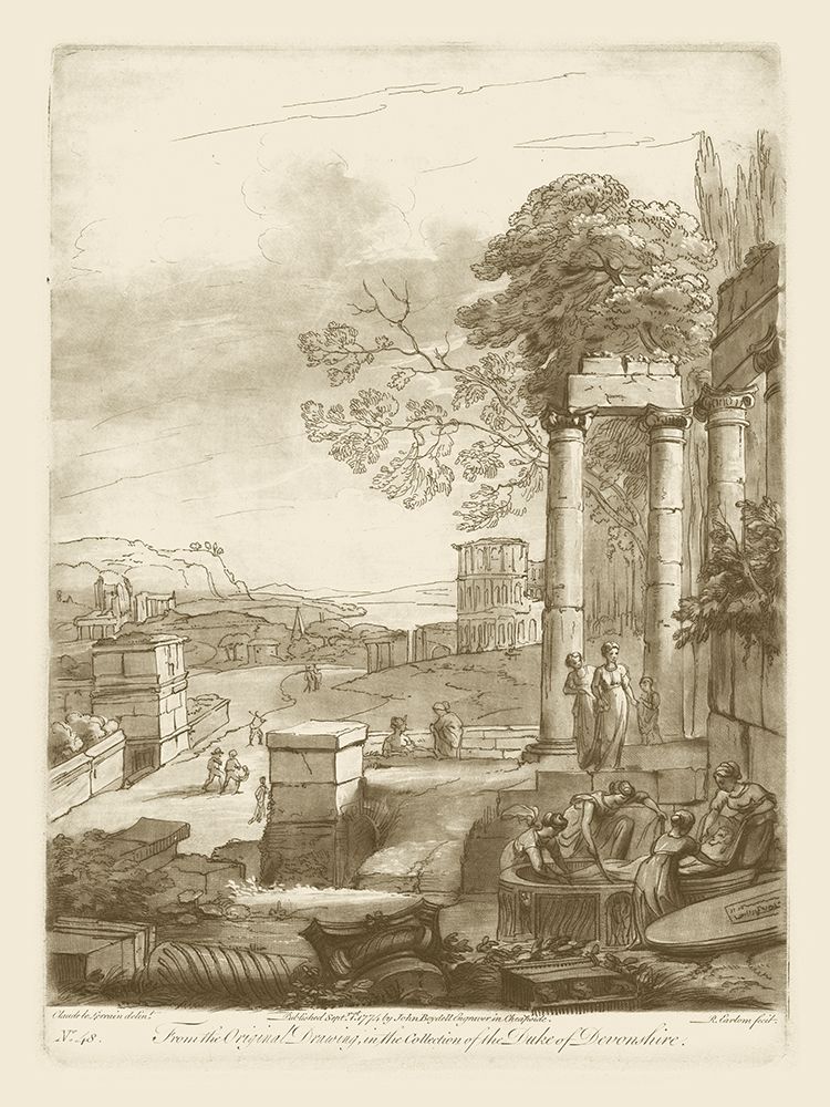 Art Print: Pastoral View II