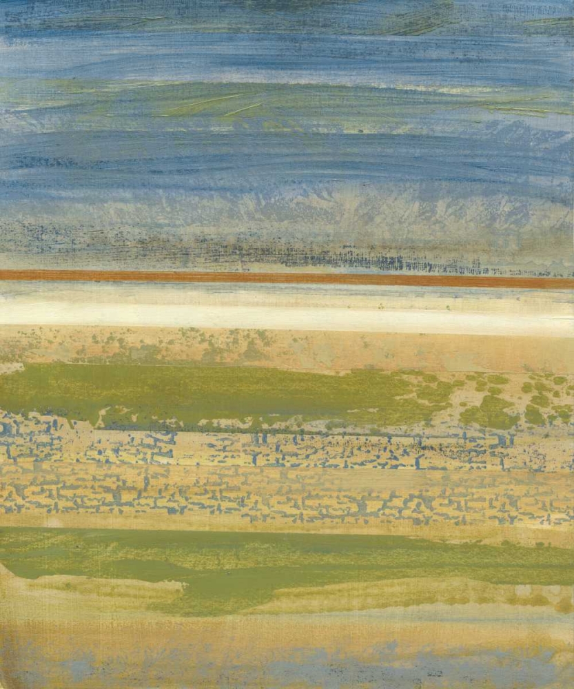 Wall Art Painting id:34897, Name: Sky and Earth I, Artist: Meagher, Megan