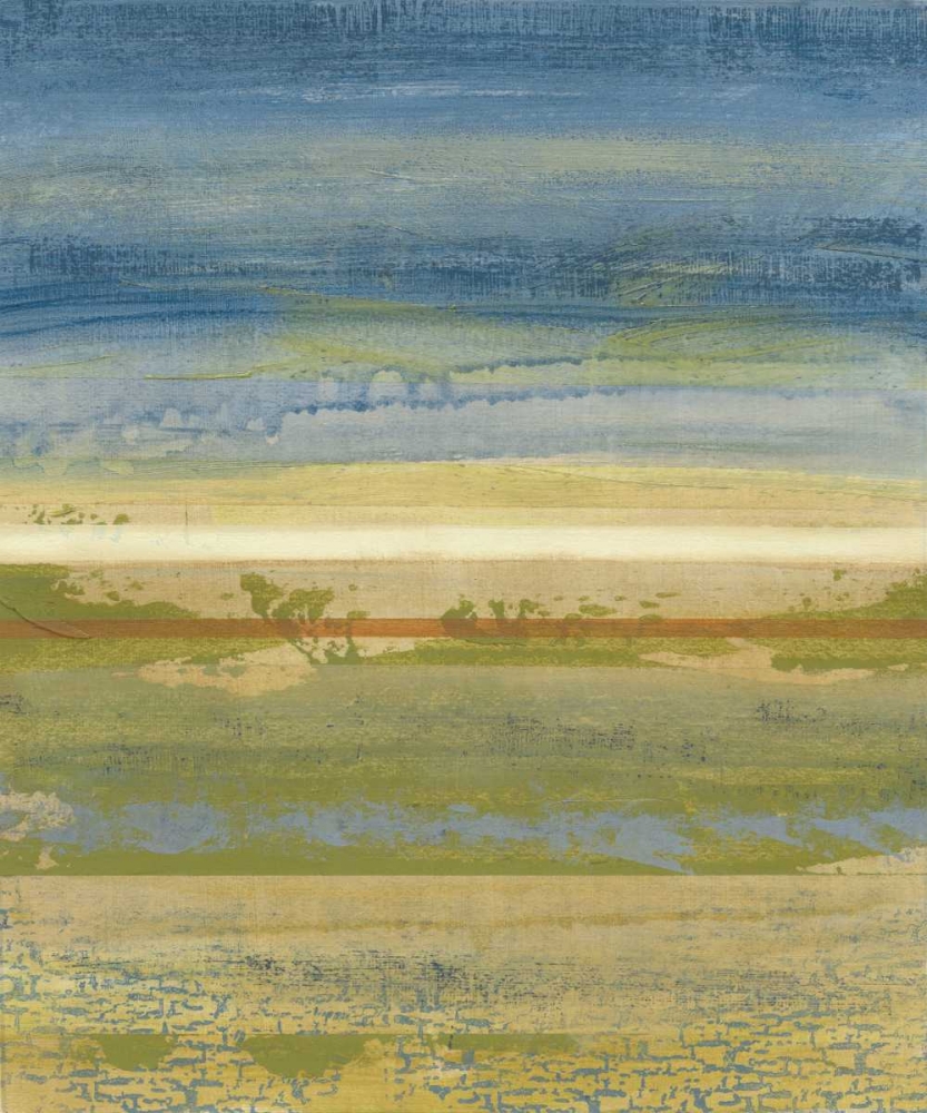 Wall Art Painting id:34898, Name: Sky and Earth II, Artist: Meagher, Megan