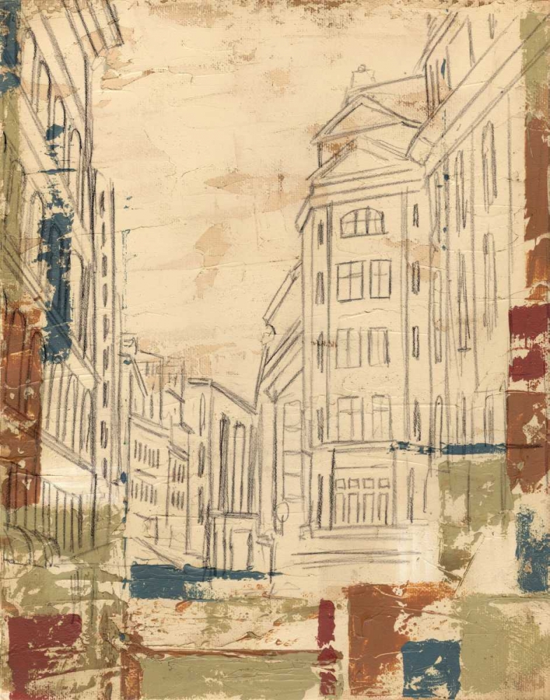 Wall Art Painting id:34914, Name: Streets of Downtown II, Artist: Harper, Ethan