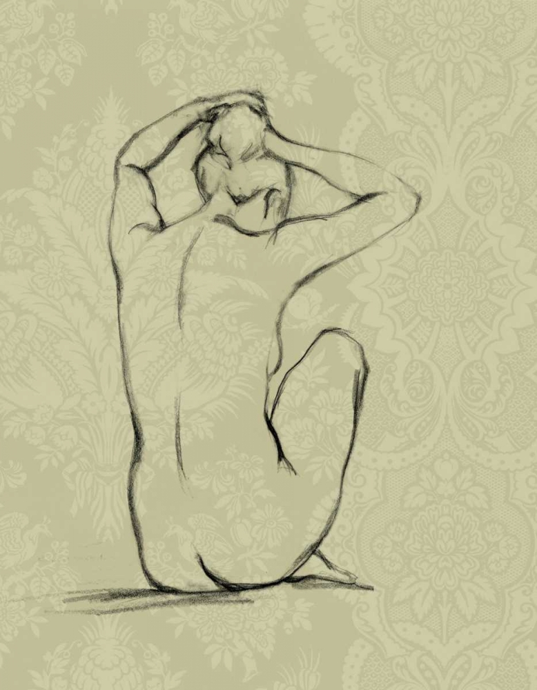 Wall Art Painting id:34954, Name: Sophisticated Nude I, Artist: Harper, Ethan