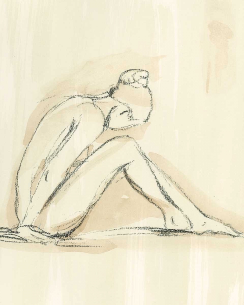 Wall Art Painting id:34976, Name: Neutral Figure Study I, Artist: Harper, Ethan