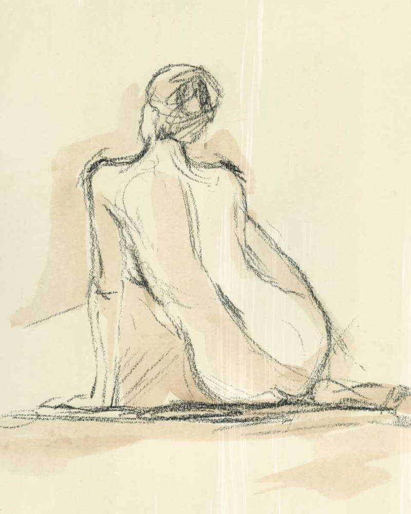 Wall Art Painting id:34978, Name: Neutral Figure Study III, Artist: Harper, Ethan