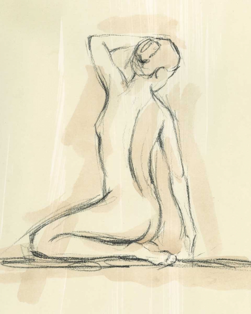 Wall Art Painting id:34979, Name: Neutral Figure Study IV, Artist: Harper, Ethan