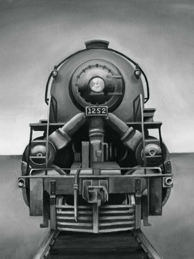 Wall Art Painting id:34990, Name: Vintage Train, Artist: Harper, Ethan