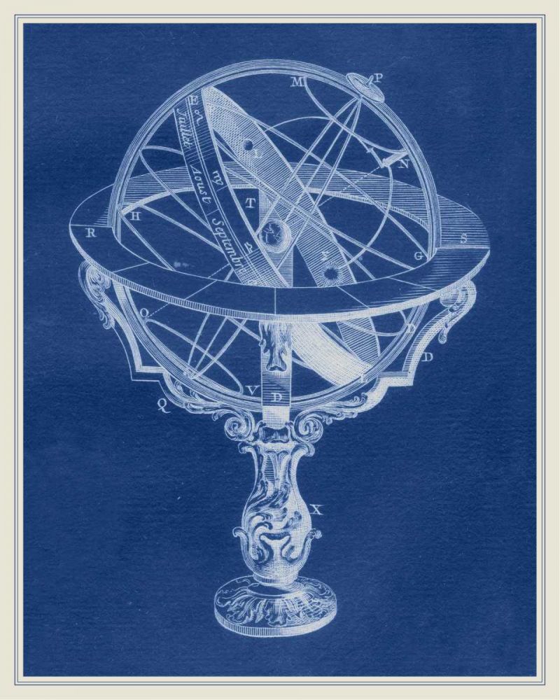 Art Print: Armillary Sphere II