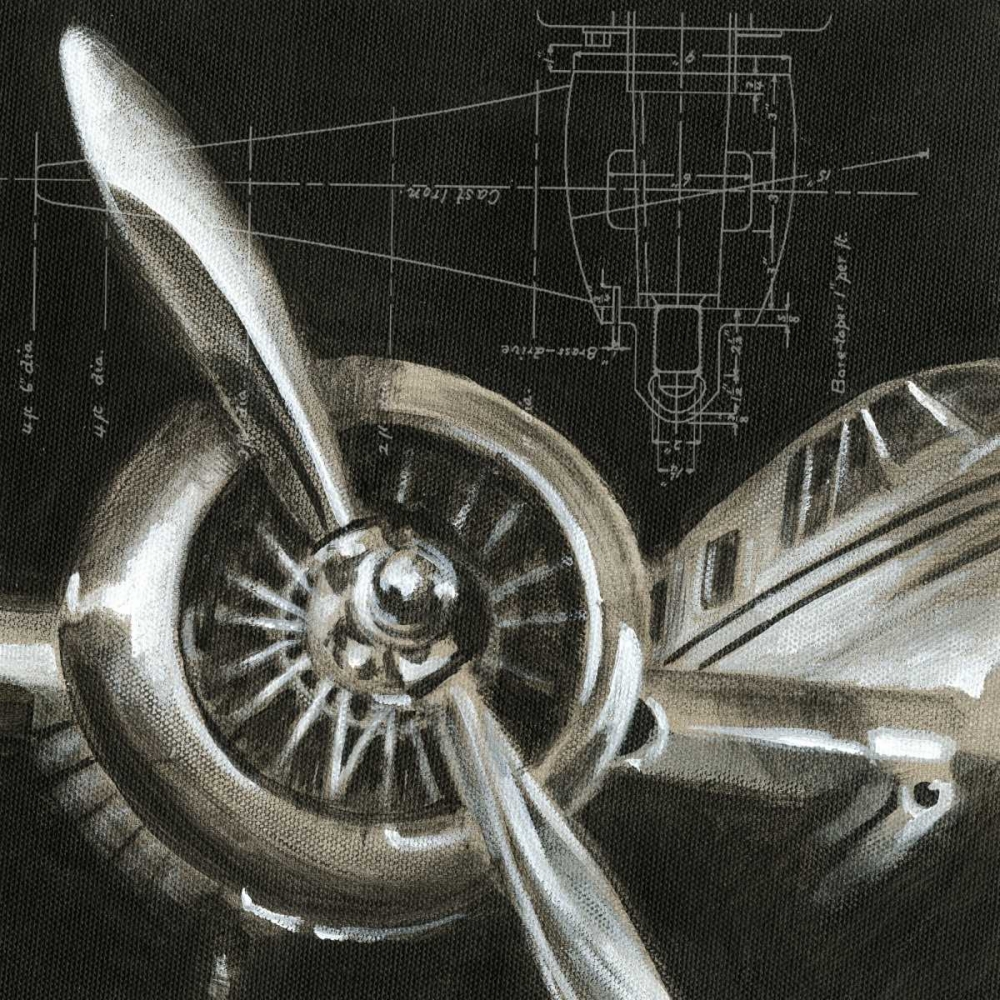 Wall Art Painting id:35006, Name: Aerial Navigation I, Artist: Harper, Ethan