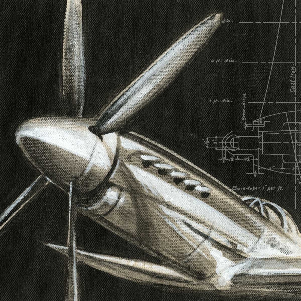 Wall Art Painting id:35007, Name: Aerial Navigation II, Artist: Harper, Ethan