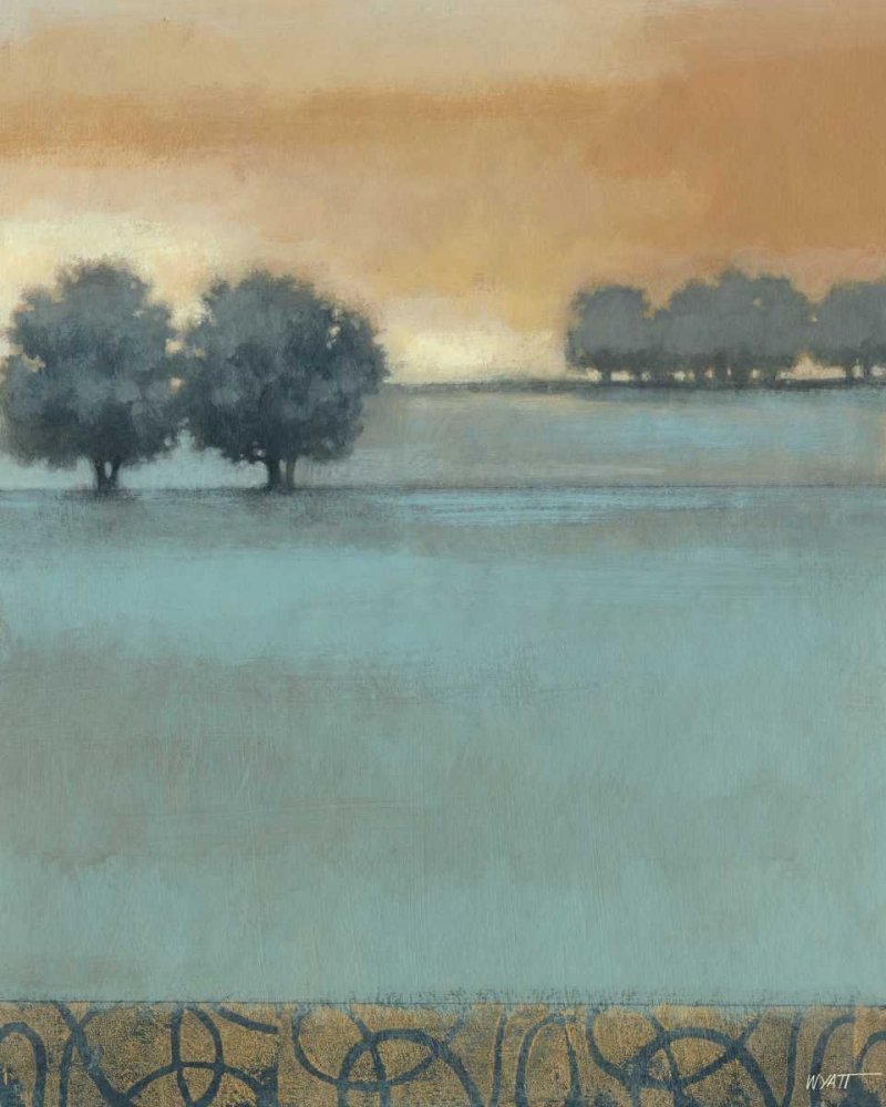 Wall Art Painting id:38414, Name: Tranquil Landscape I, Artist: Wyatt Jr., Norman