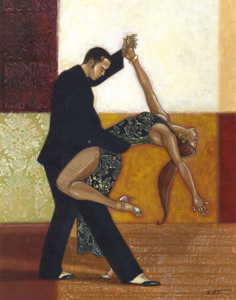 Wall art: Dance III, by Wyatt Jr., Norman
