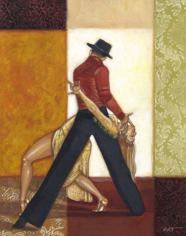 Wall art: Dance IV, by Wyatt Jr., Norman