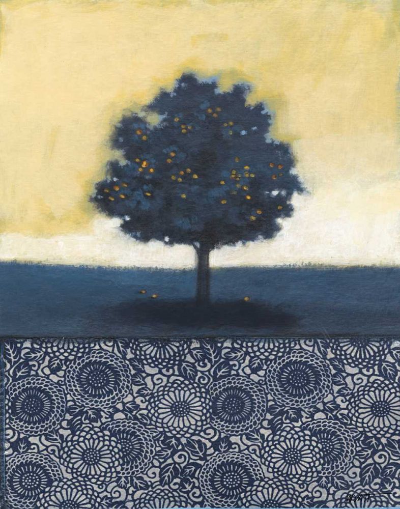 Wall Art Painting id:236877, Name: Blue Lemon Tree I, Artist: Wyatt Jr., Norman
