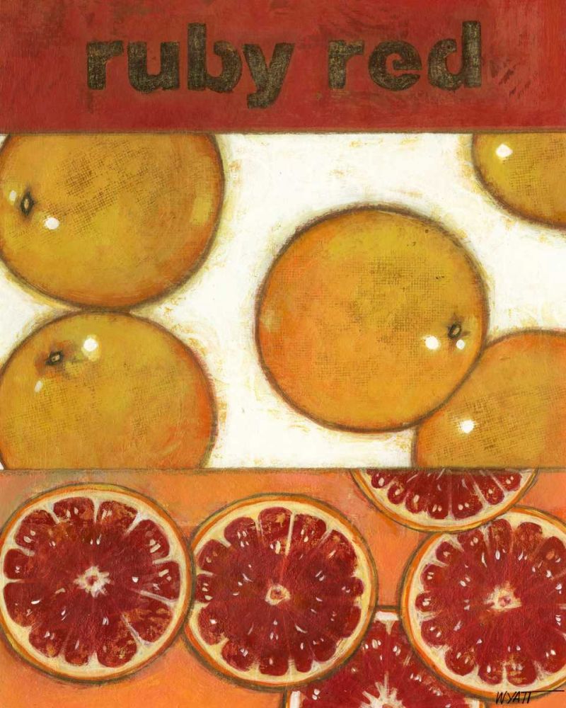 Wall Art Painting id:236882, Name: Ruby Red, Artist: Wyatt Jr., Norman
