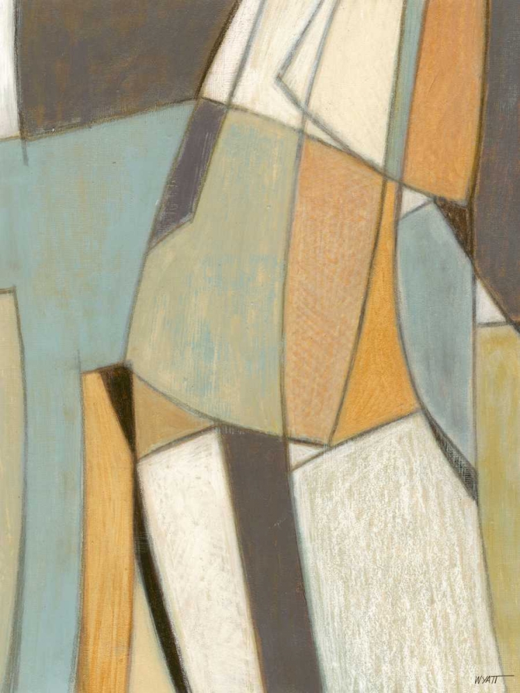 Wall Art Painting id:35026, Name: Structure I, Artist: Wyatt Jr., Norman