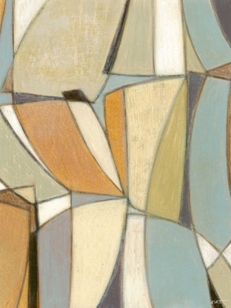 Wall Art Painting id:35027, Name: Structure II, Artist: Wyatt Jr., Norman