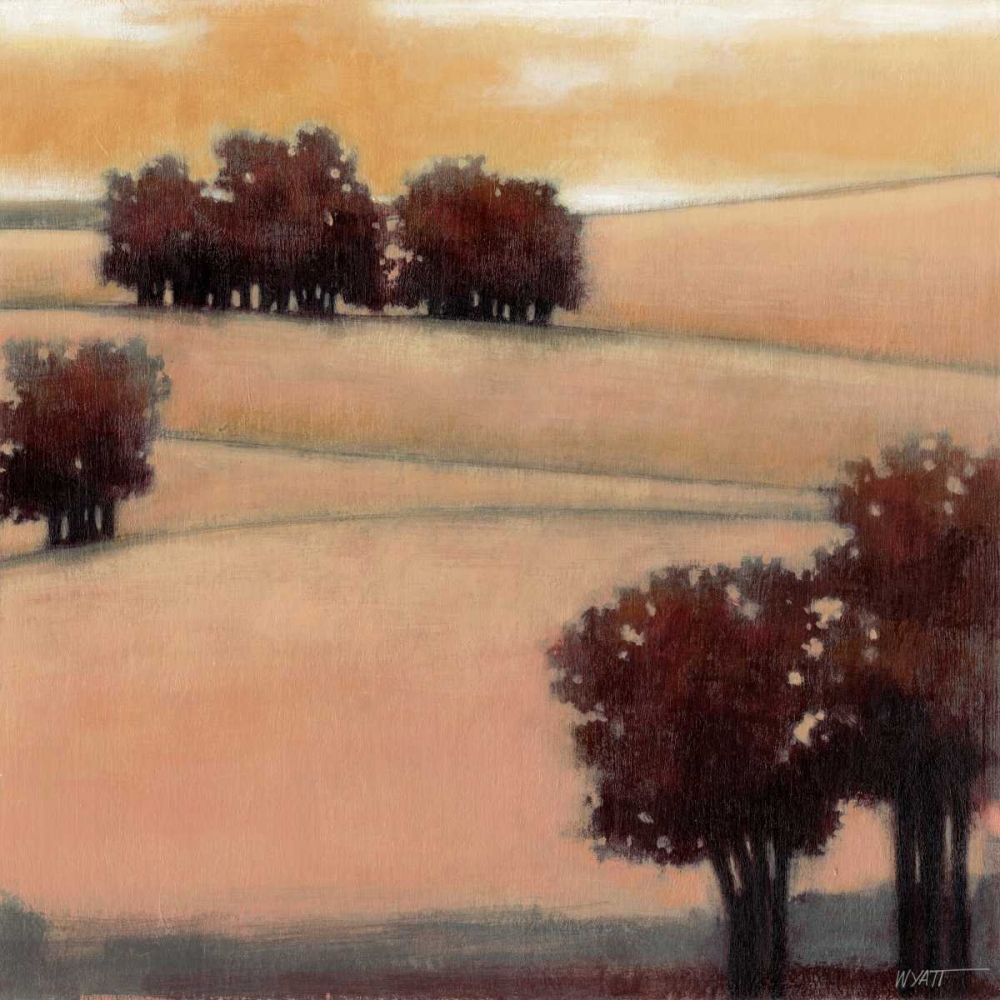 Wall Art Painting id:35028, Name: Blushing Hills I, Artist: Wyatt Jr., Norman