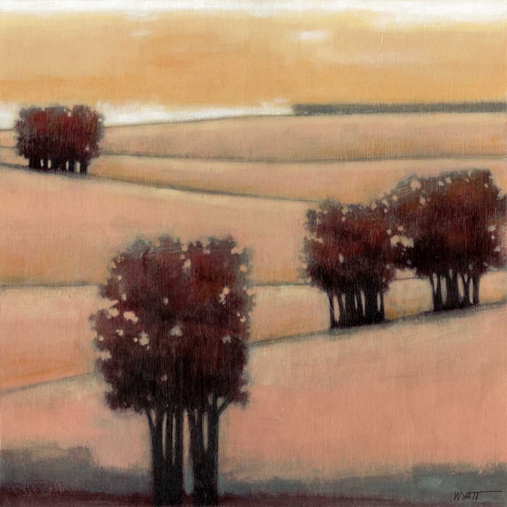 Wall Art Painting id:35029, Name: Blushing Hills II, Artist: Wyatt Jr., Norman