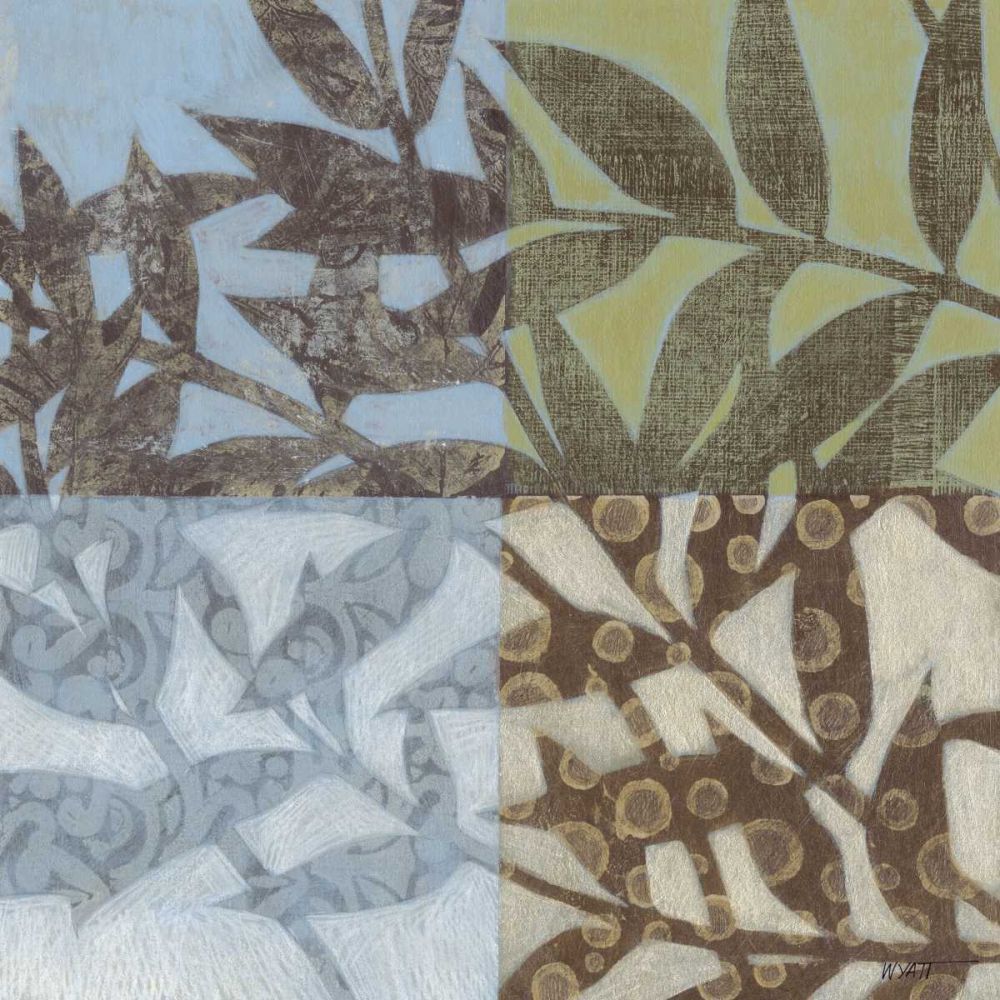 Wall Art Painting id:236970, Name: Swaying Fronds I, Artist: Wyatt Jr., Norman