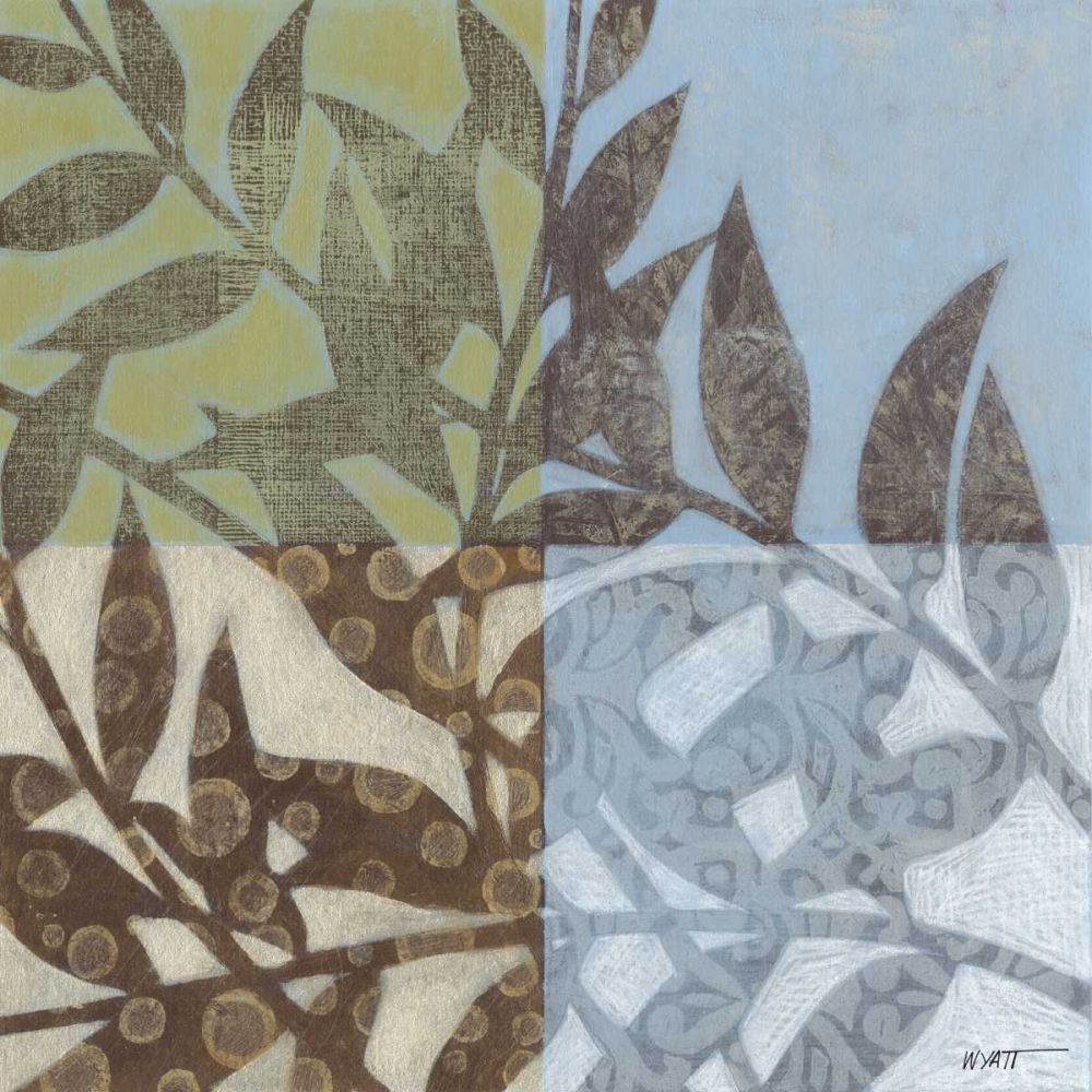 Wall Art Painting id:236971, Name: Swaying Fronds II, Artist: Wyatt Jr., Norman