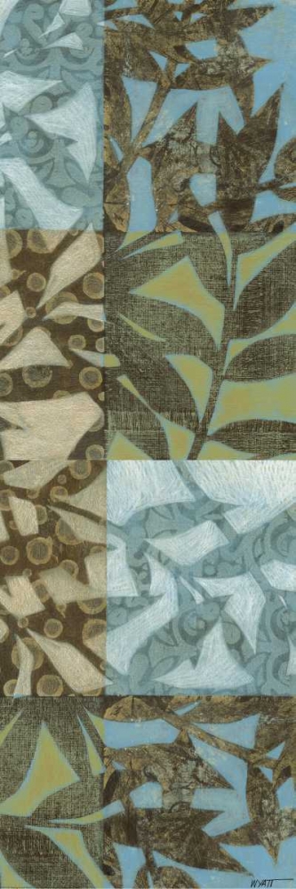 Wall Art Painting id:35030, Name: Swaying Fronds Panel I, Artist: Wyatt Jr., Norman