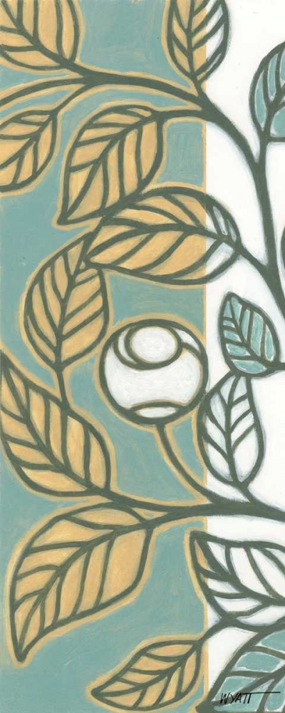 Wall Art Painting id:35034, Name: Flourish I, Artist: Wyatt Jr., Norman